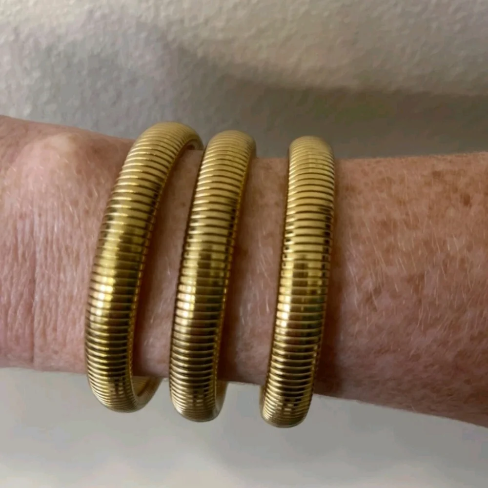 Flex bangle bracelet set of 3 - Picture 4 of 7